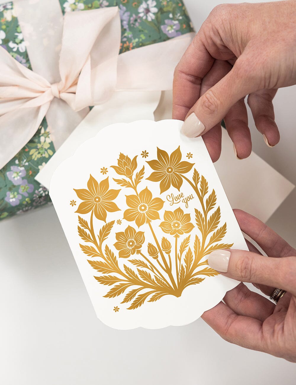 Love you Scallop Card