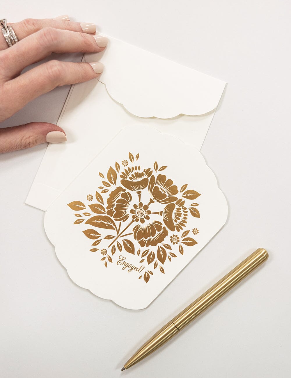 Engaged Scallop Card