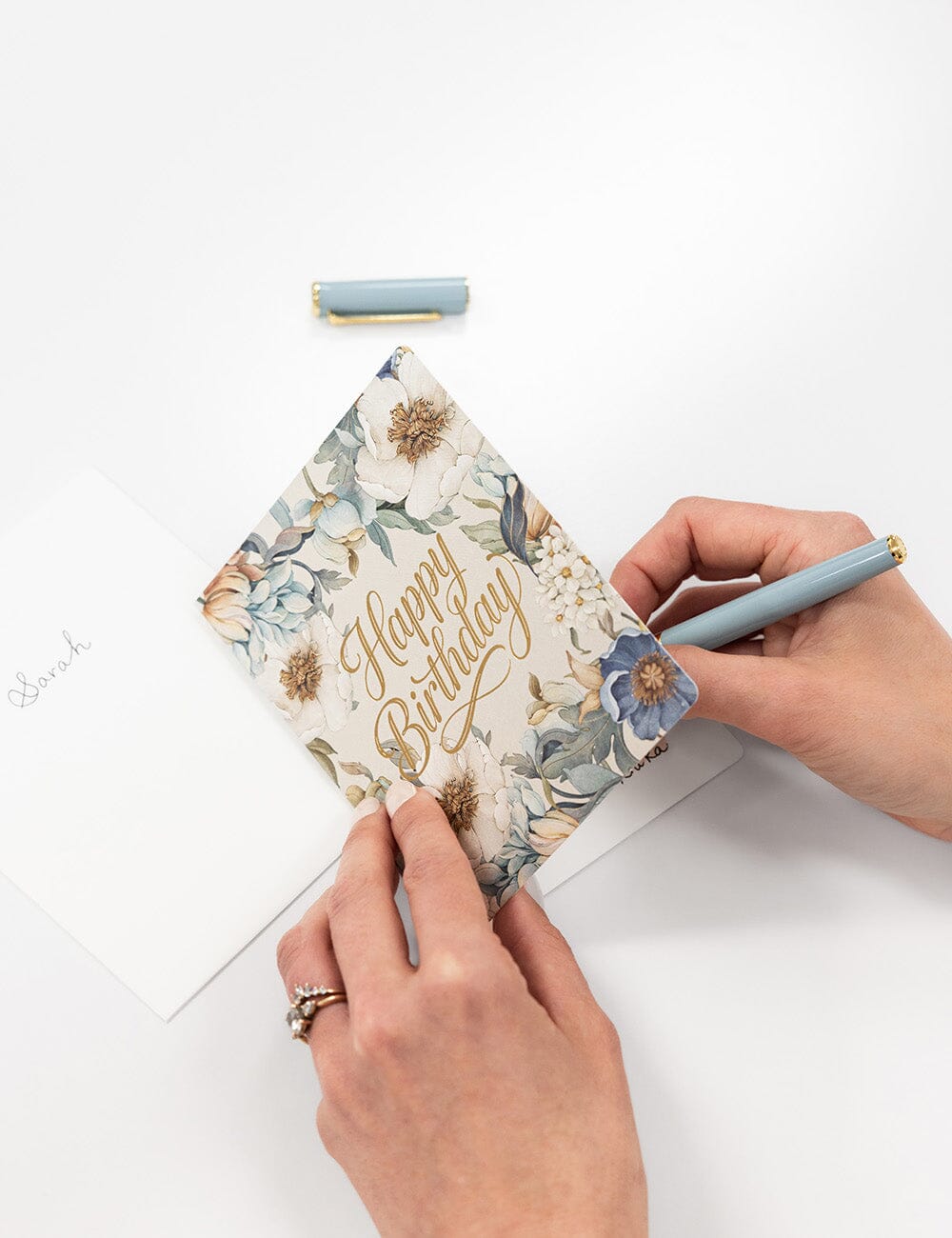 Promenade Happy Birthday Greeting Card Greeting Cards Bespoke Letterpress 