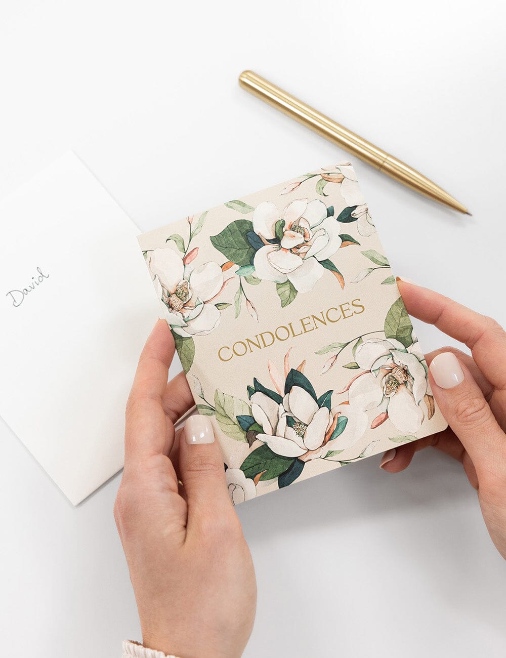 Promenade Condolences Greeting Card Greeting Cards Bespoke Letterpress 