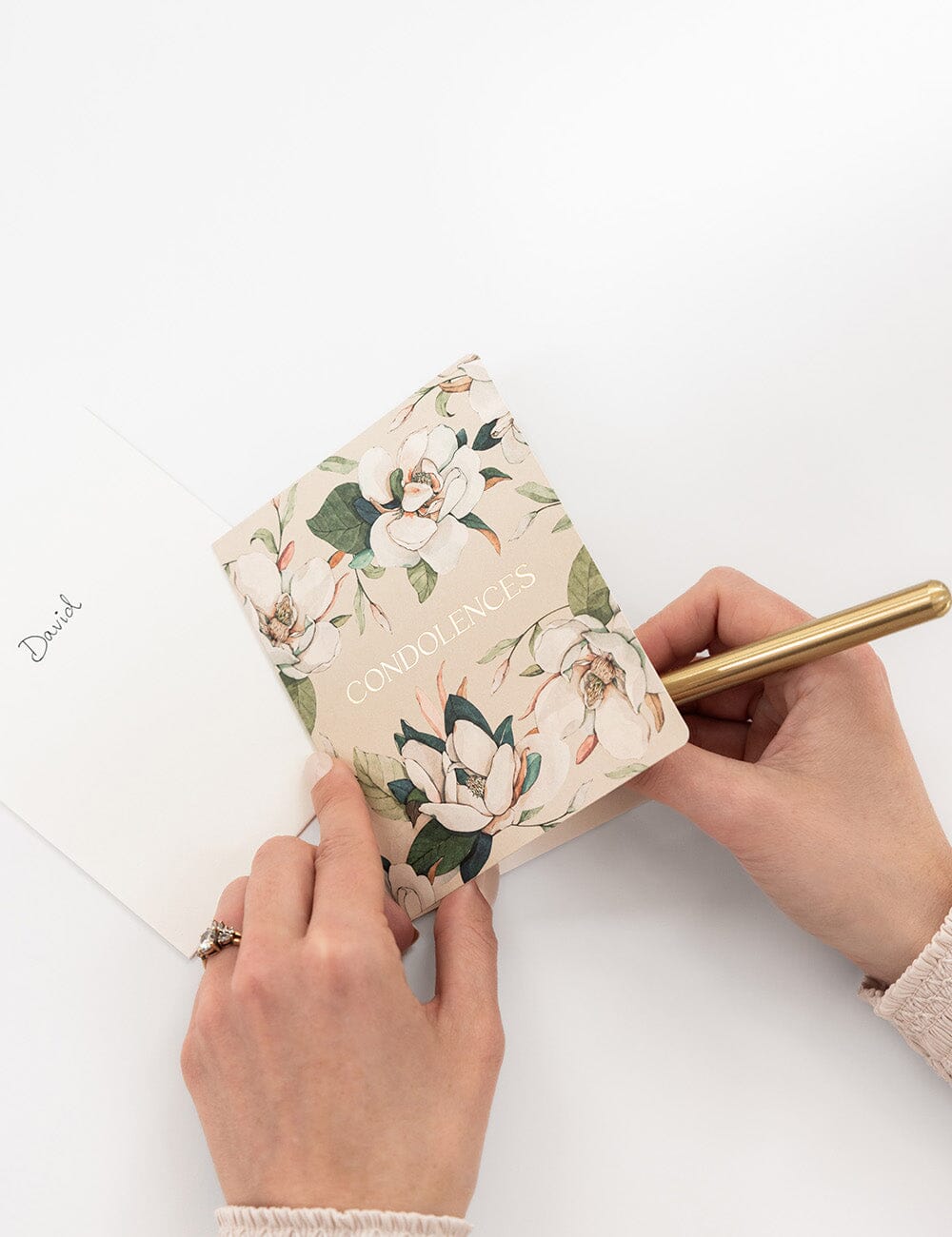 Promenade Condolences Greeting Card
