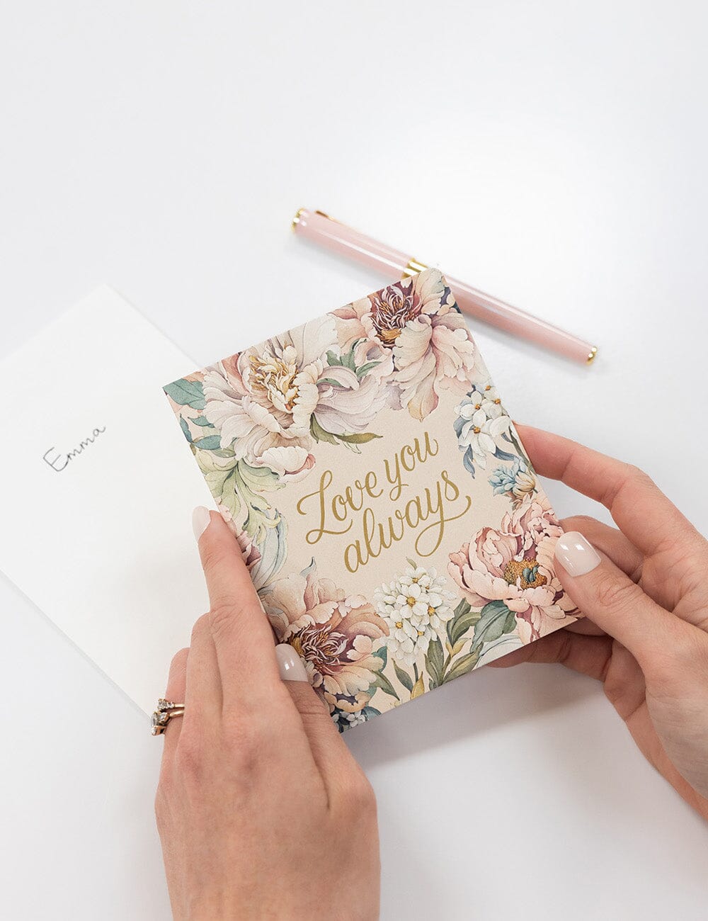 Promenade Love you Greeting Card