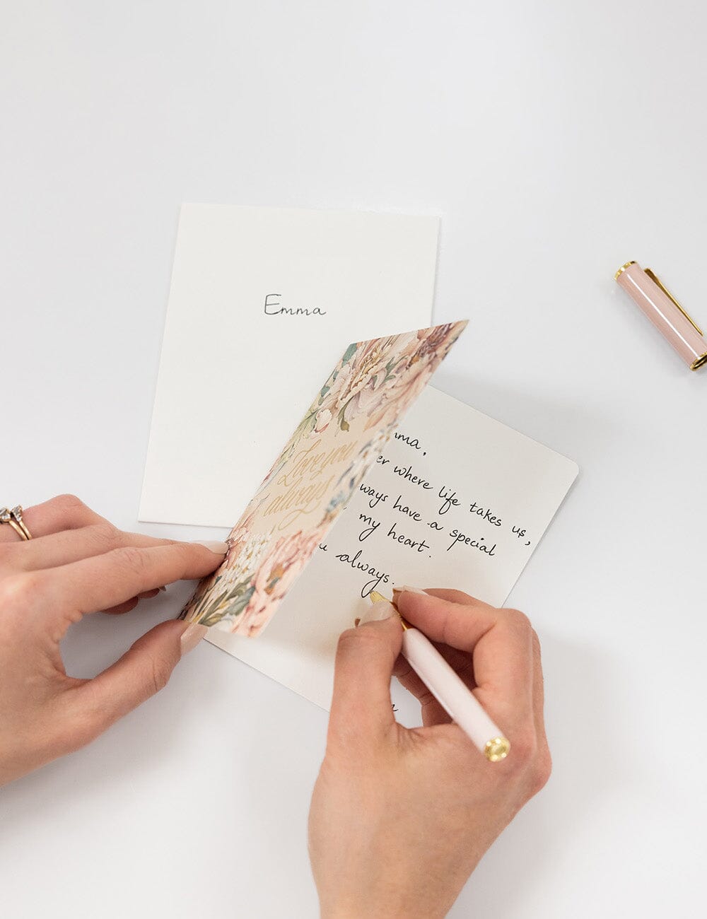 Promenade Love you Greeting Card