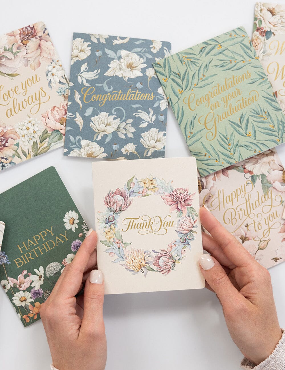 Promenade Thank you Greeting Card