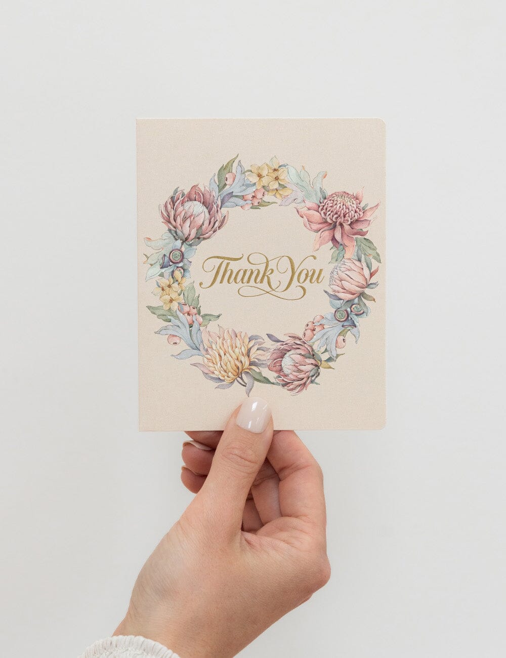 Promenade Thank you Greeting Card Greeting Cards Bespoke Letterpress 