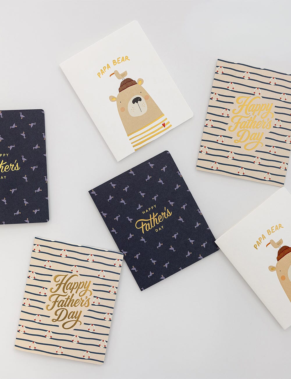 Happy Fathers Day Greeting Card (Seagulls)