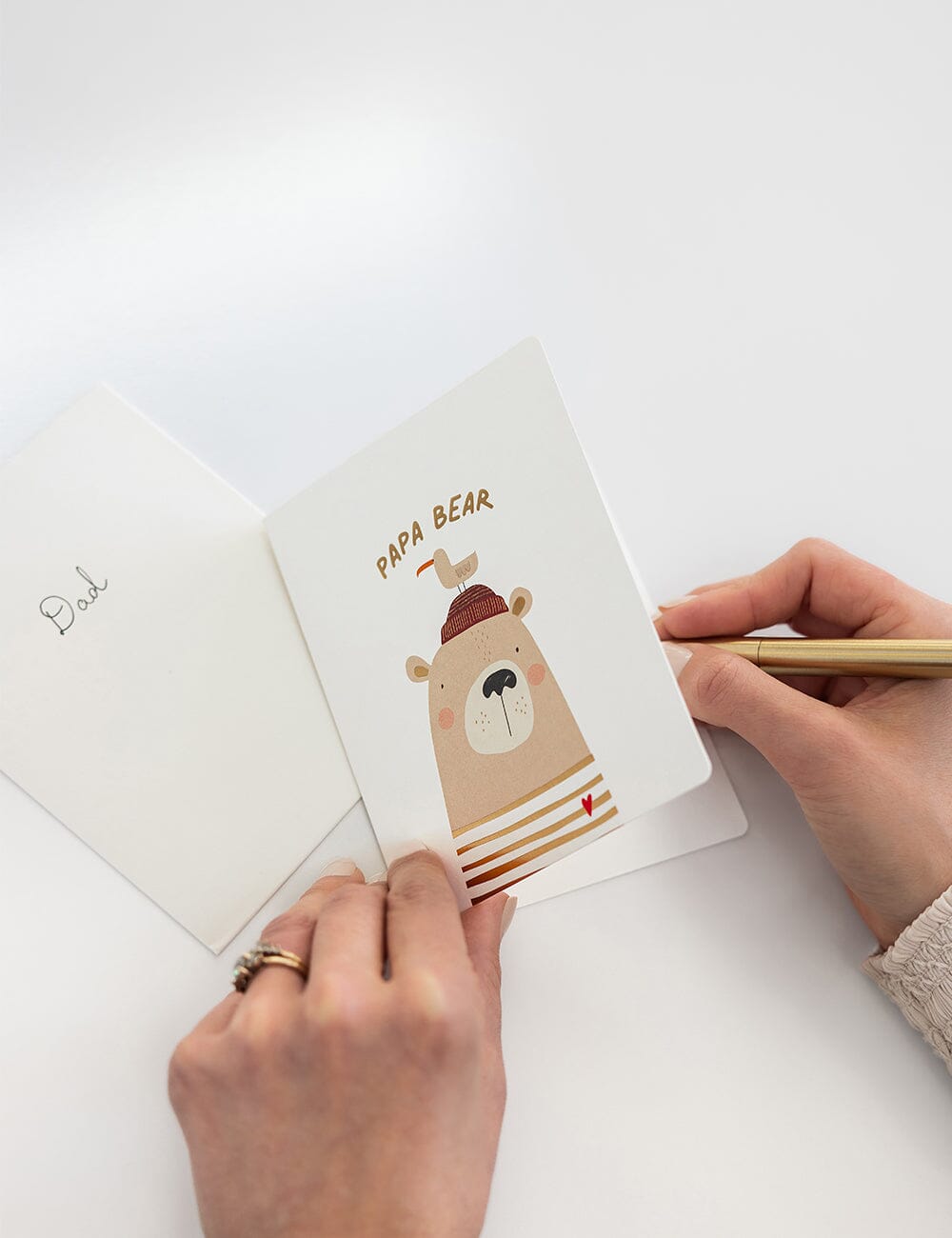 Papa Bear Greeting Card