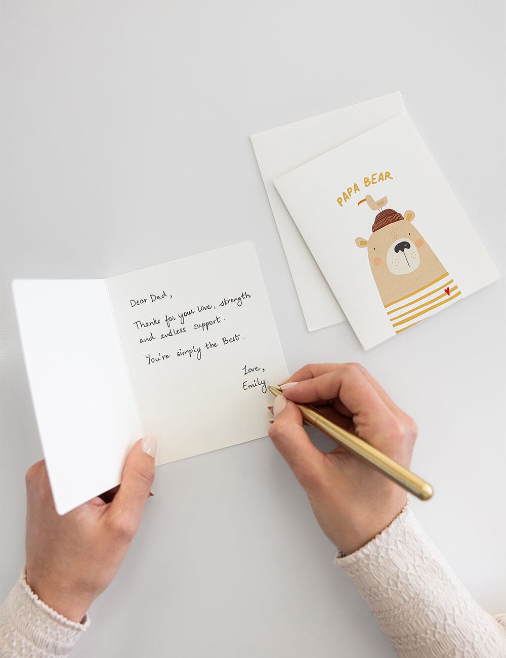 Papa Bear Greeting Card