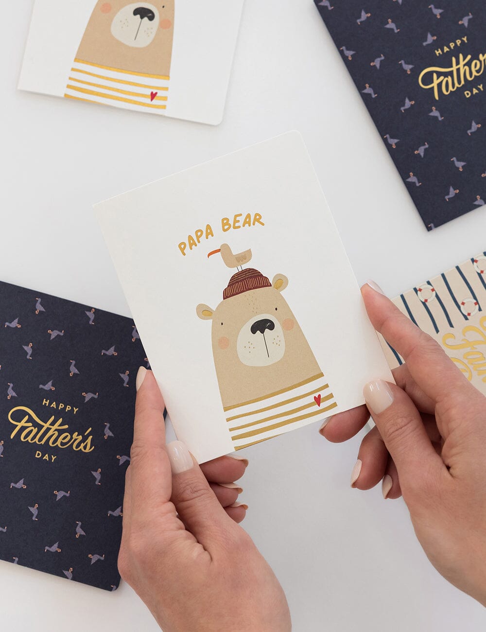 Papa Bear Greeting Card