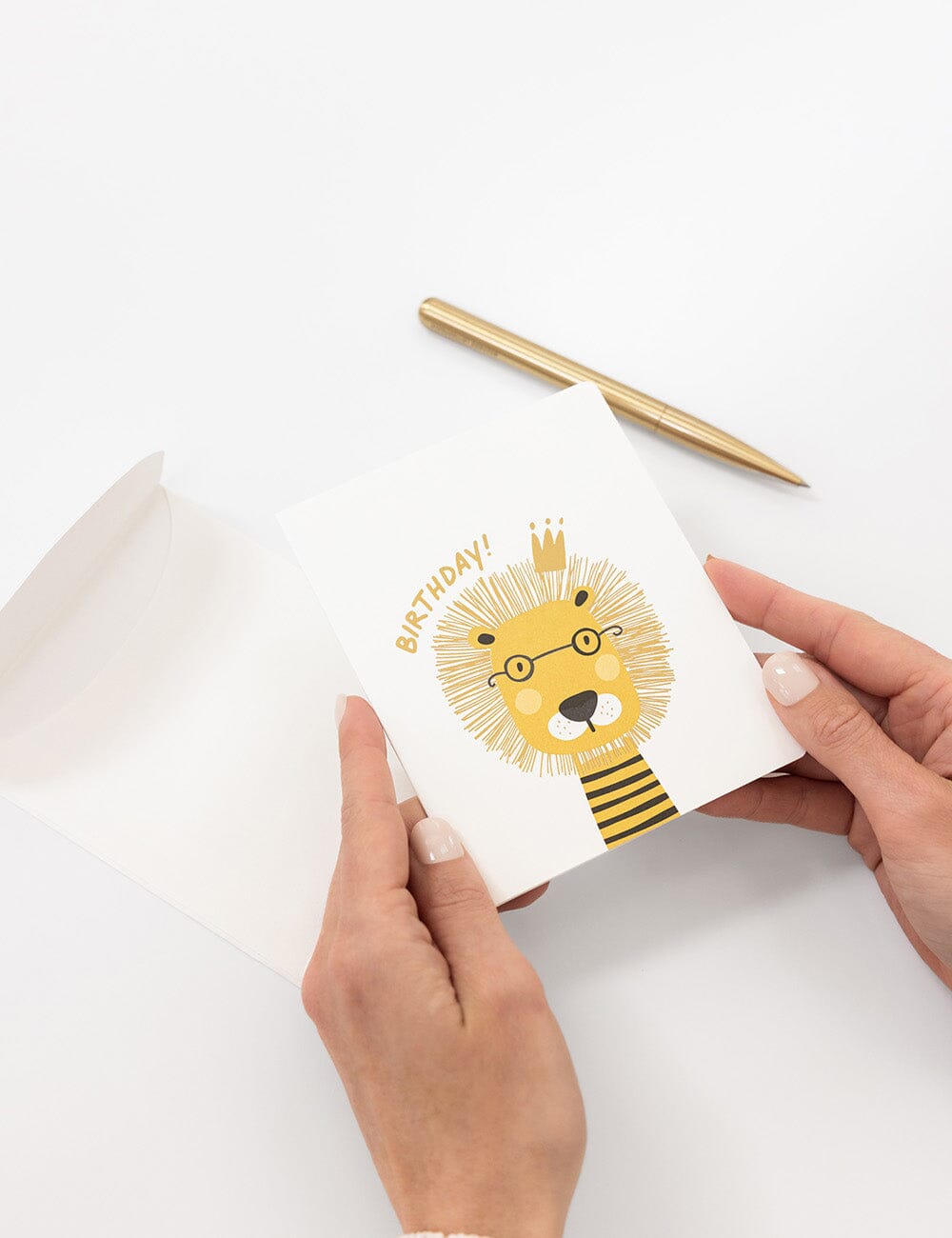 Birthday! Greeting Card - Lion