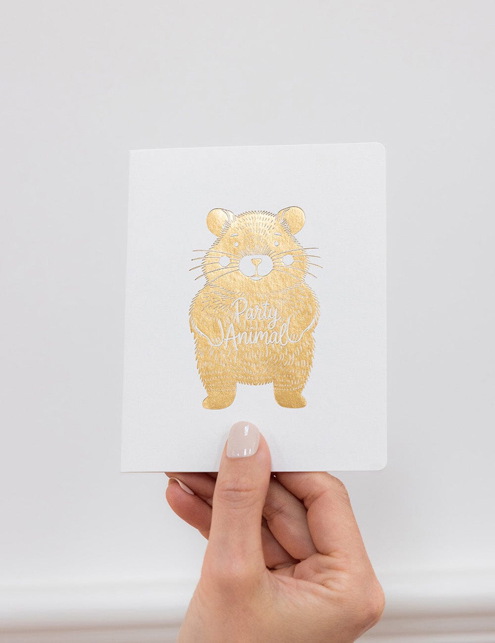Party Animal Greeting Card - Hampster