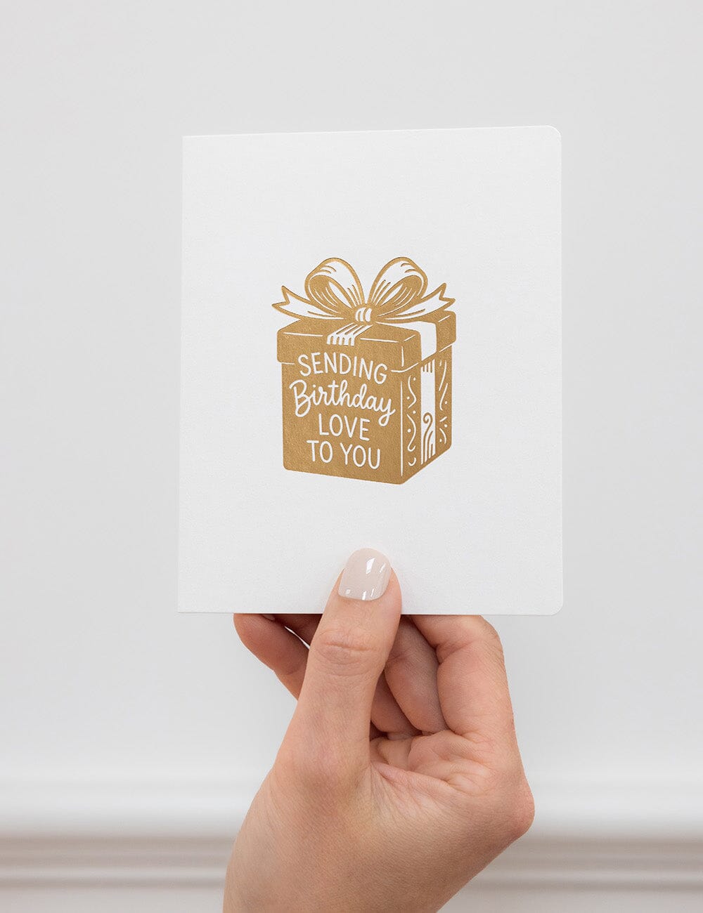 Sending Birthday Love to you Greeting Card Greeting Cards Bespoke Letterpress 