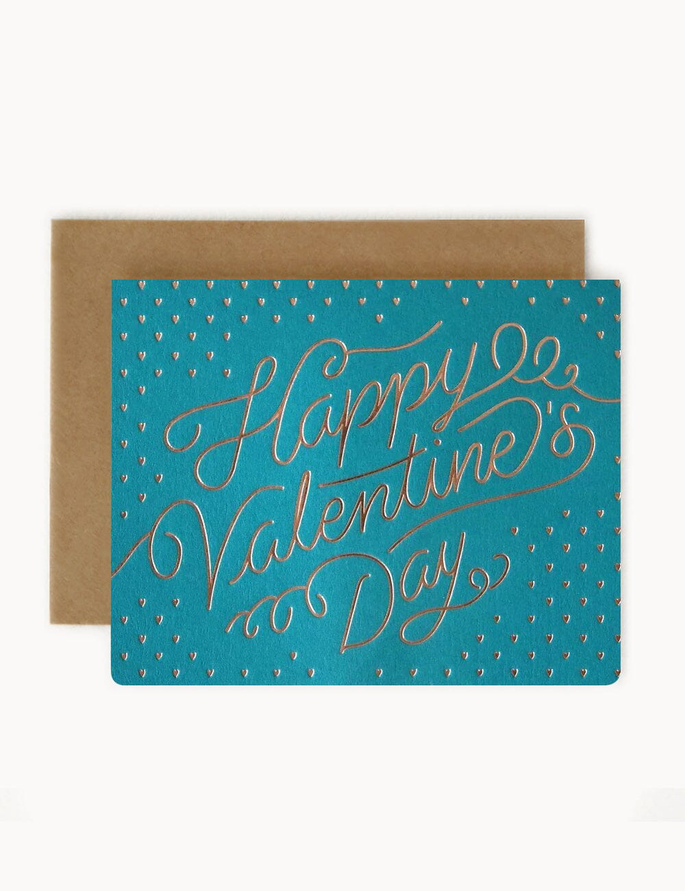 Happy Valentine's Day Greeting Card Greeting Cards Bespoke Letterpress 