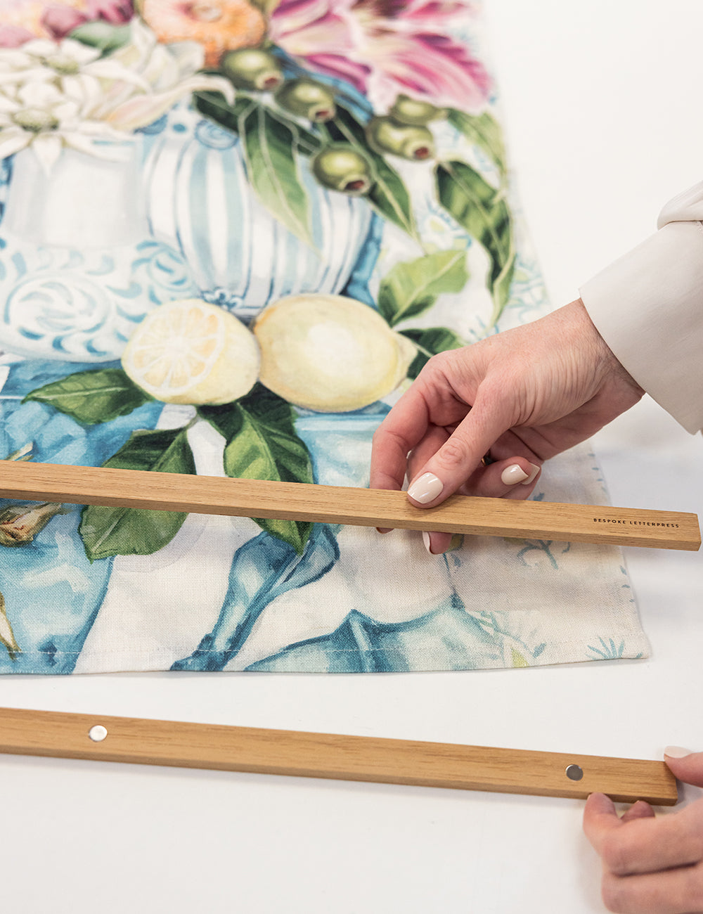 50cm Magnetic Wooden Print Hanger