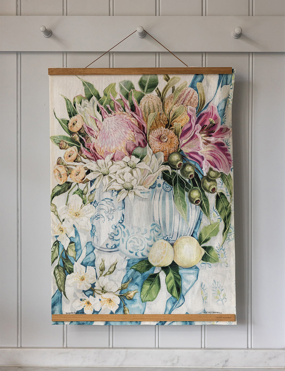 50cm Magnetic Wooden Print Hanger