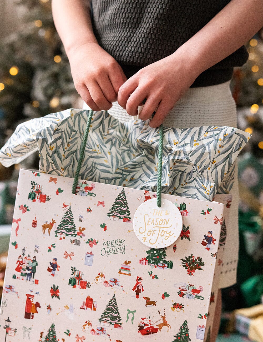 Large Gift Bag - Season of Joy