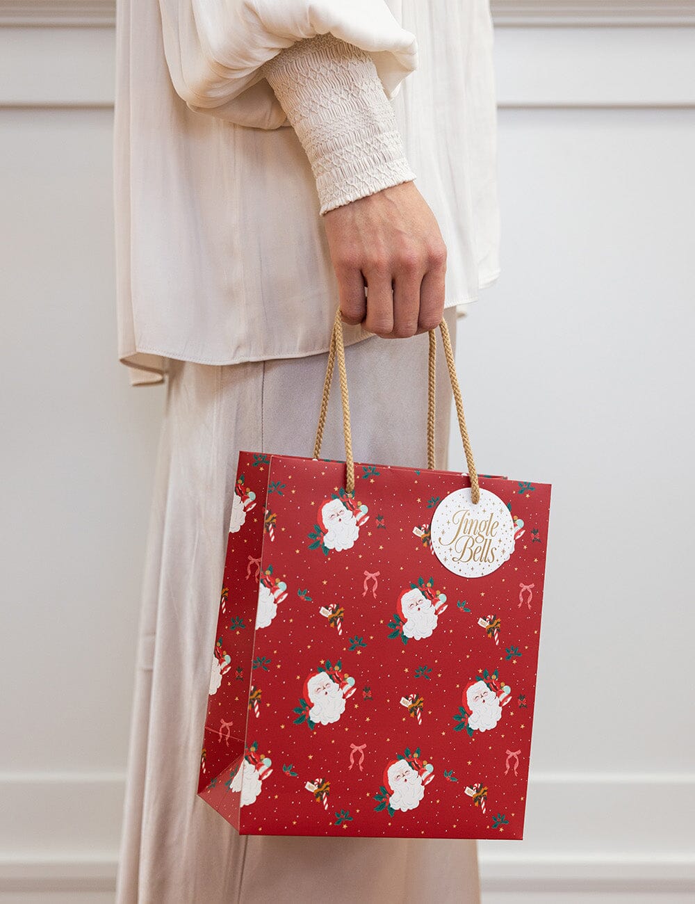 Medium Gift Bag - Jingle Bells