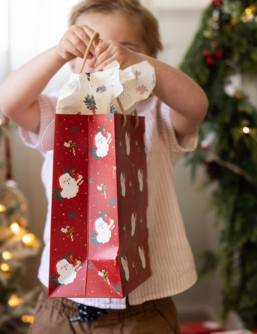 Medium Gift Bag - Jingle Bells