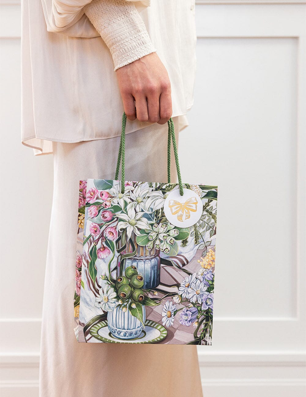 Medium Gift Bag - Bushland Ribbons Gift Bag Bespoke Letterpress 