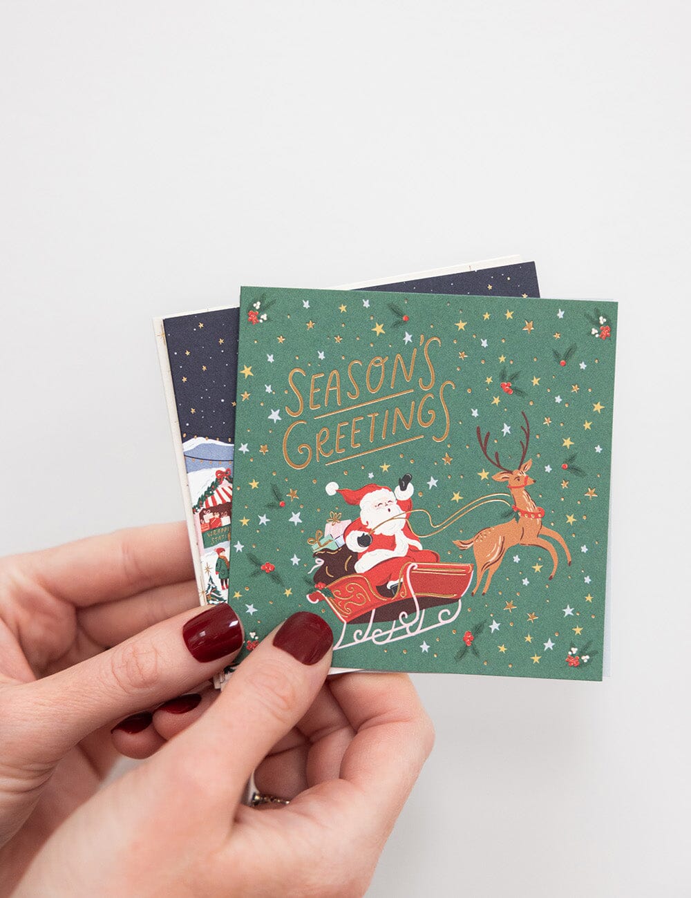 12 Pack Christmas Small Card Boxset - Season of Joy