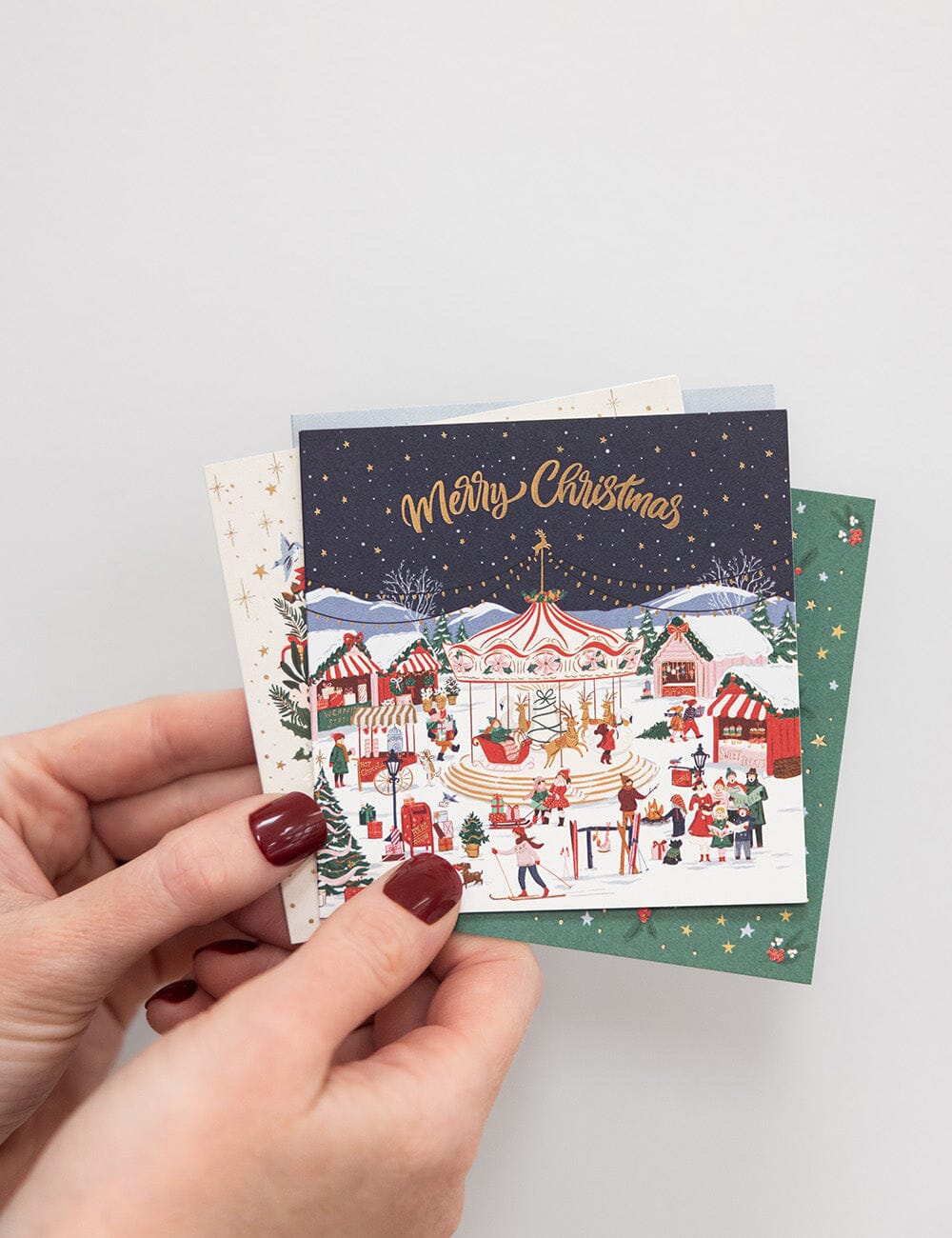12 Pack Christmas Small Card Boxset - Season of Joy