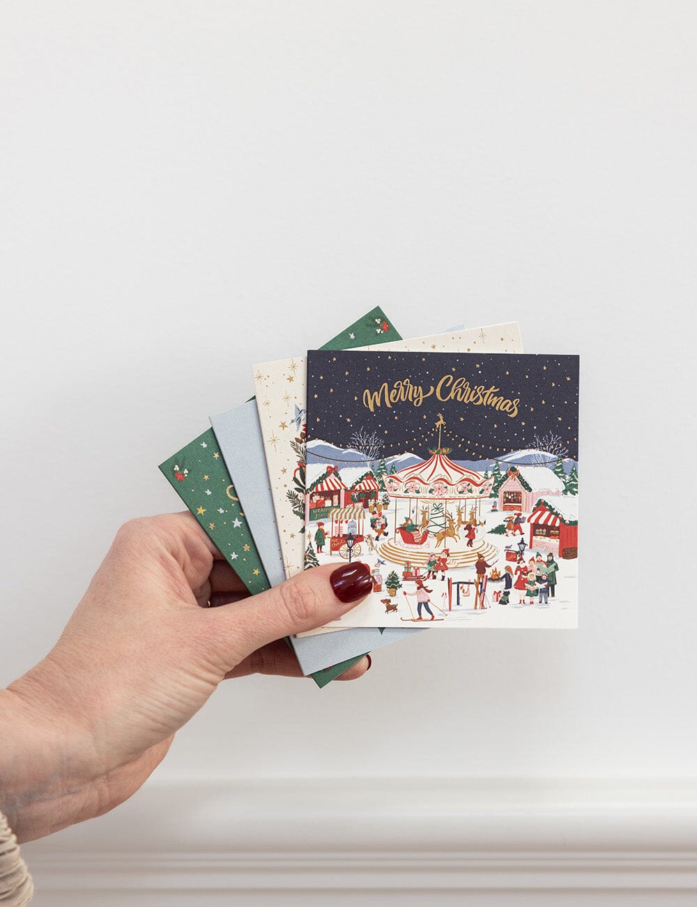 12 Pack Christmas Small Card Boxset - Season of Joy