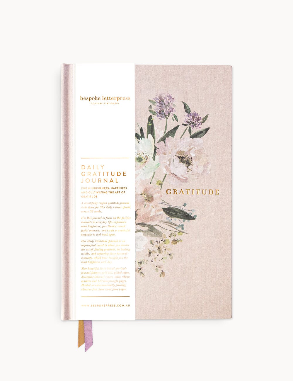 Gratitude Journal Floral Bouquet