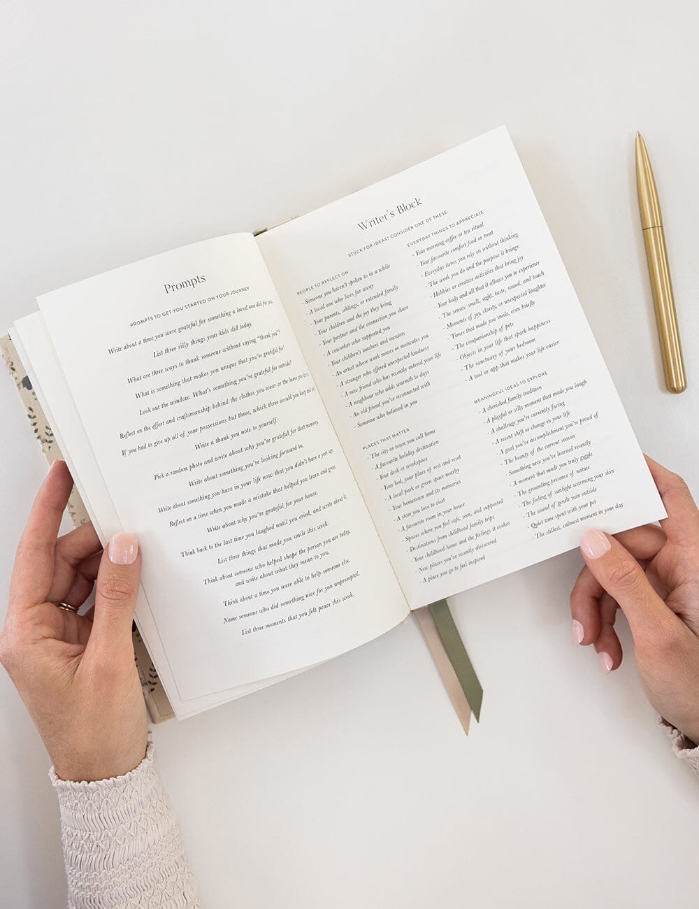 Gratitude Journal - Button Fern