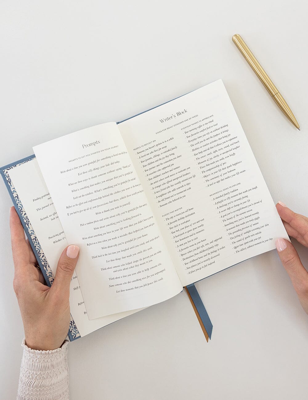 Gratitude Journal - Cove Blue