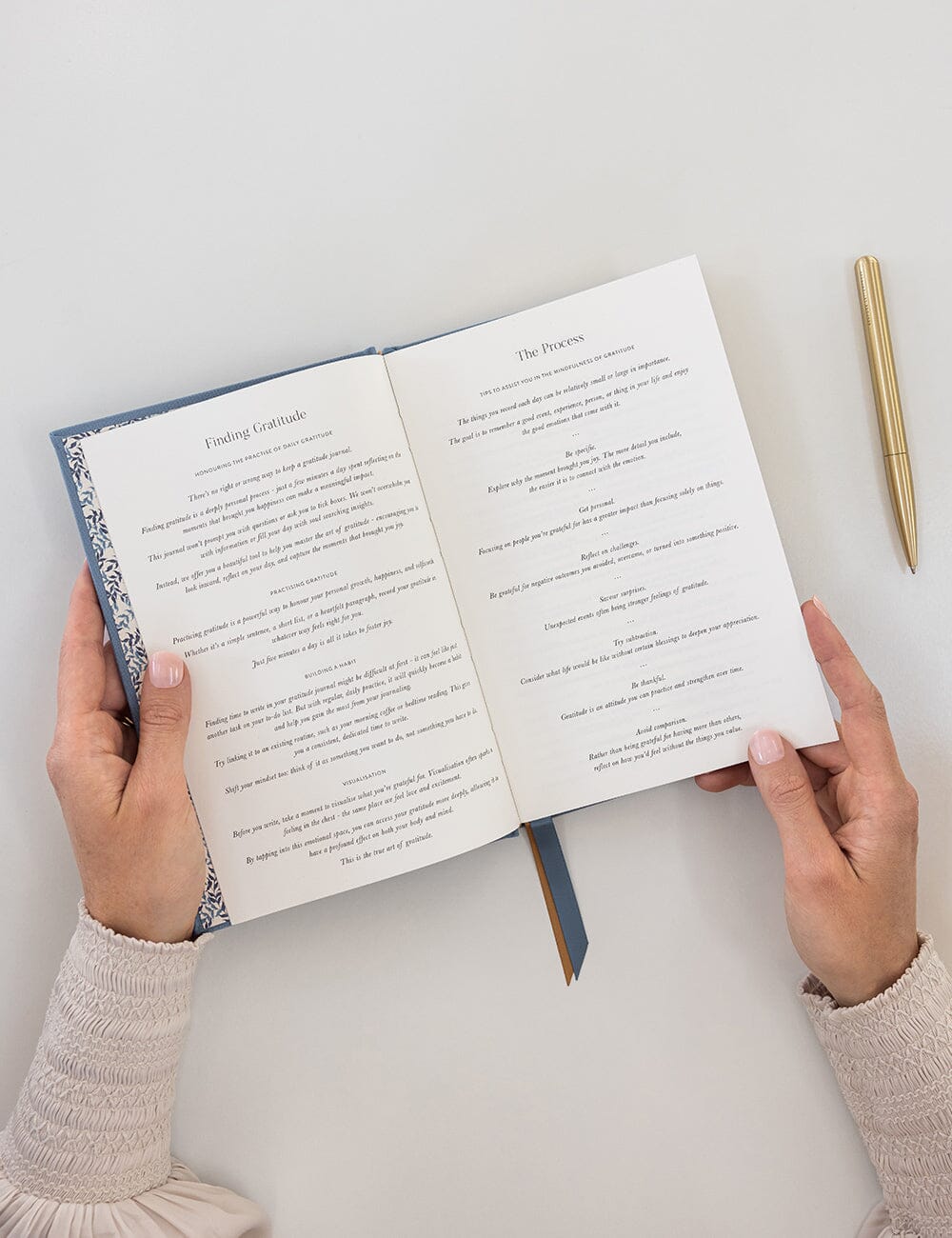 Gratitude Journal - Cove Blue