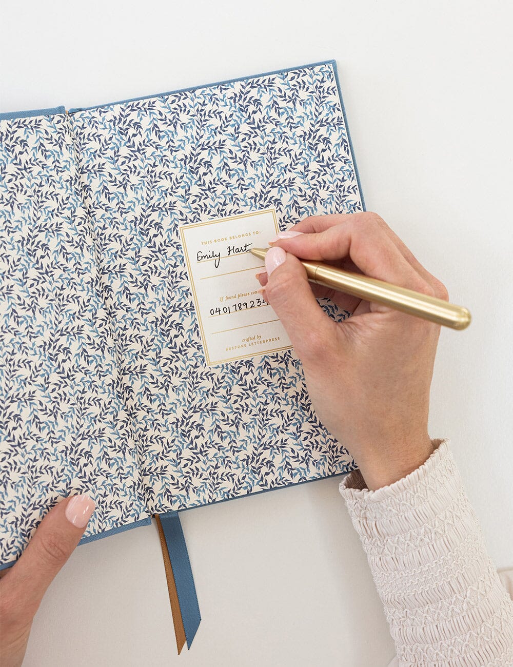 Gratitude Journal - Cove Blue