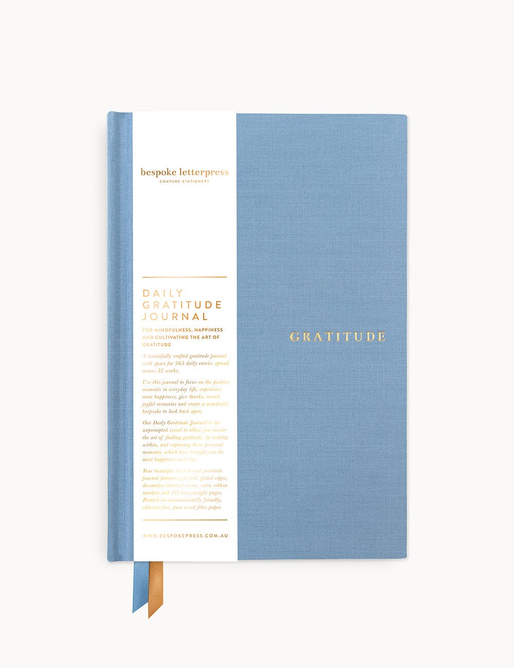 Gratitude Journal - Cove Blue