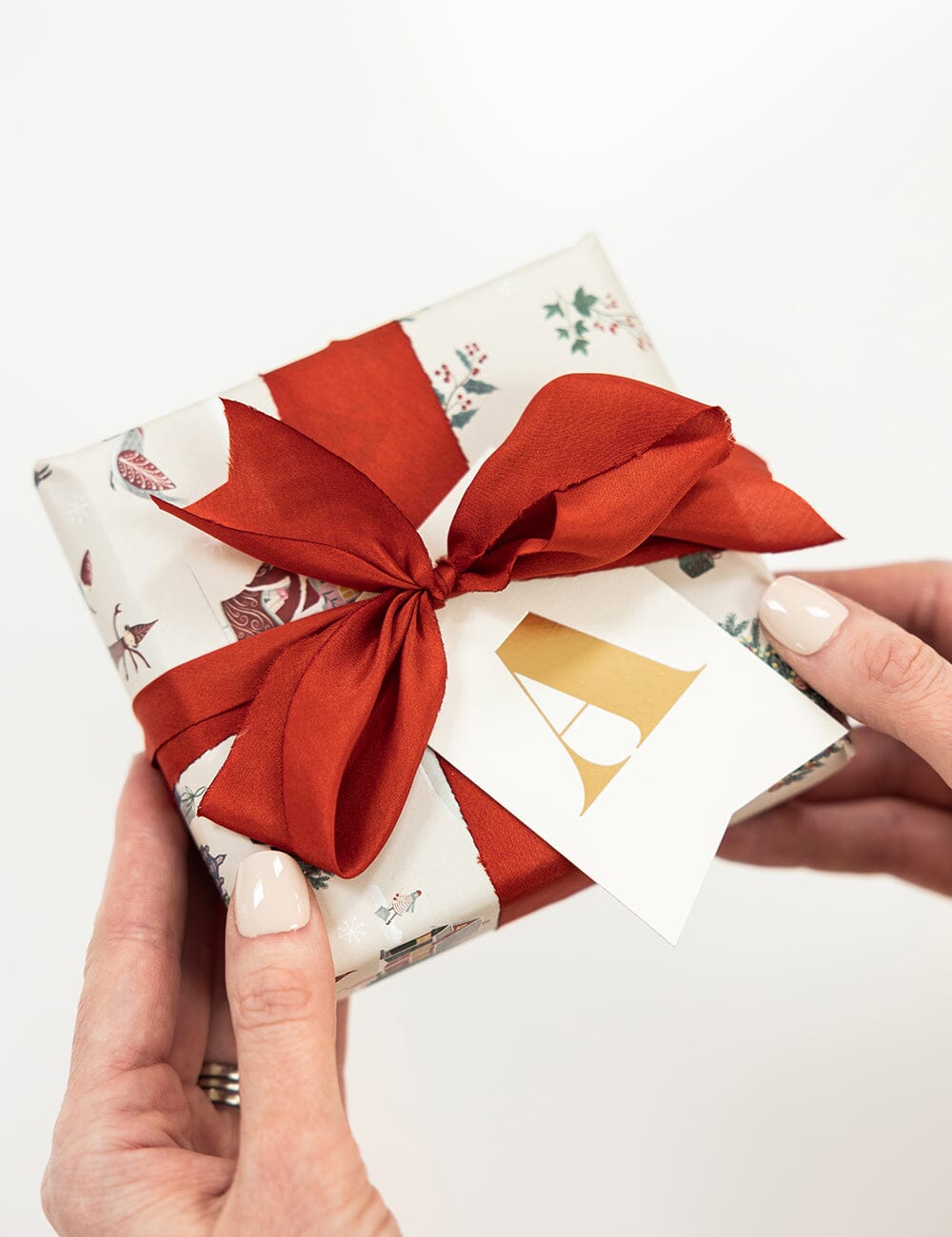 A - Alphabet Gift Tag