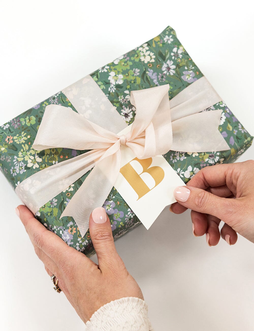 B - Alphabet Gift Tag