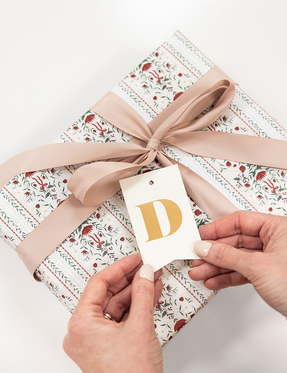D - Alphabet Gift Tag