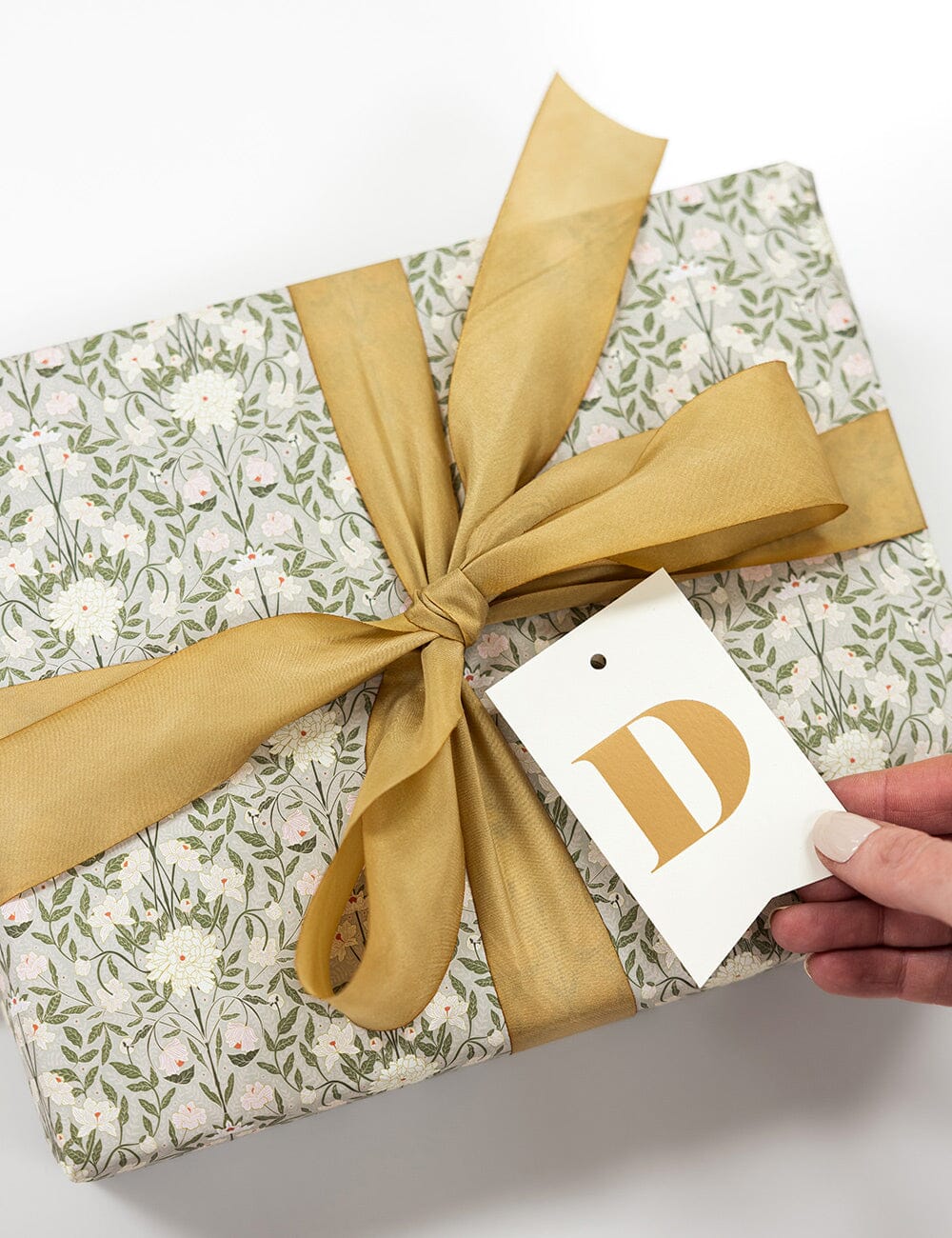 D - Alphabet Gift Tag