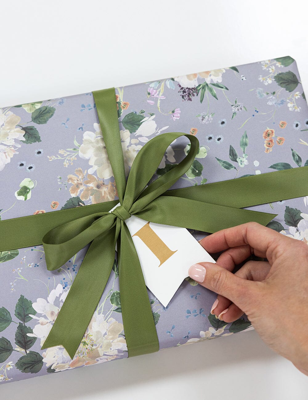 I - Single Alphabet Gift Tag Gift Tags Bespoke Letterpress 