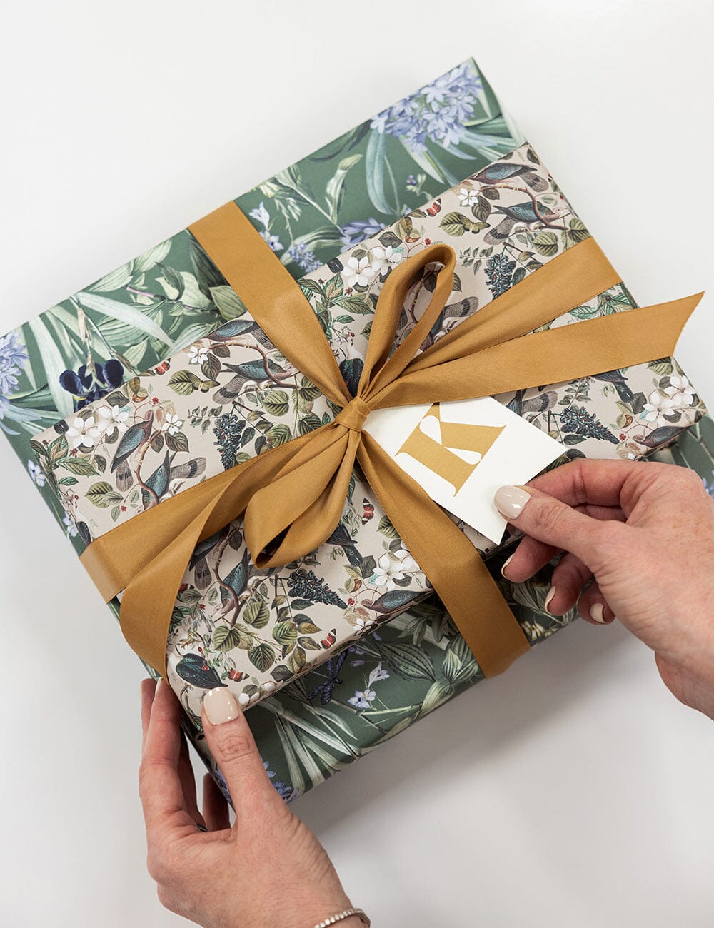 K - Alphabet Gift Tag