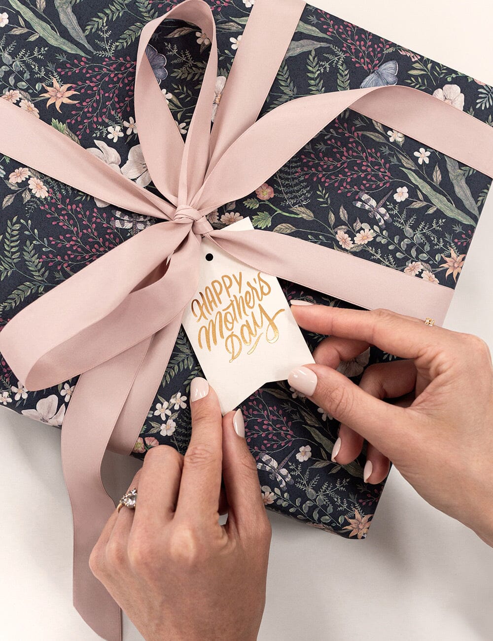 Happy Mother's Day - Single Tag Gift Tags Bespoke Letterpress 