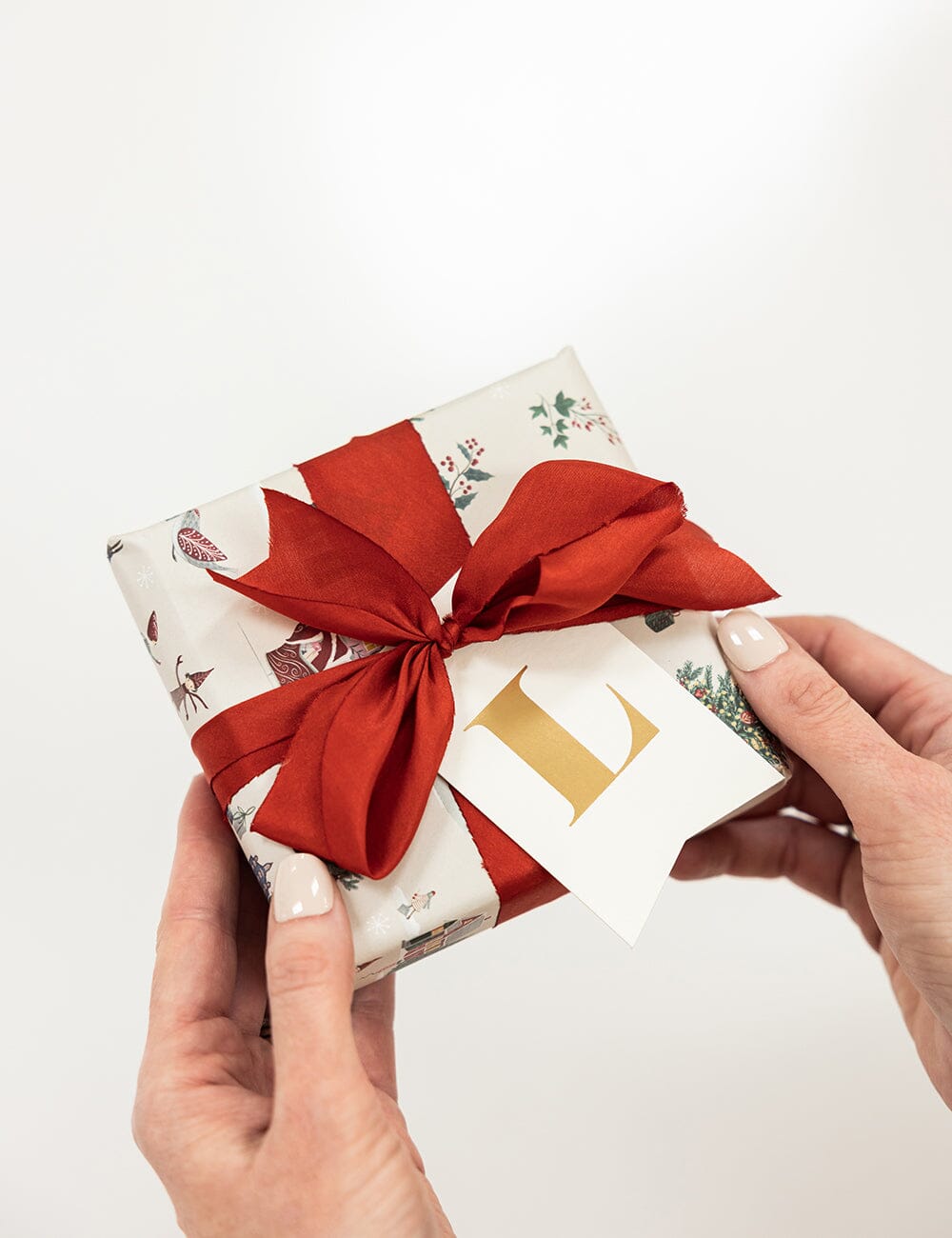 L - Alphabet Gift Tag