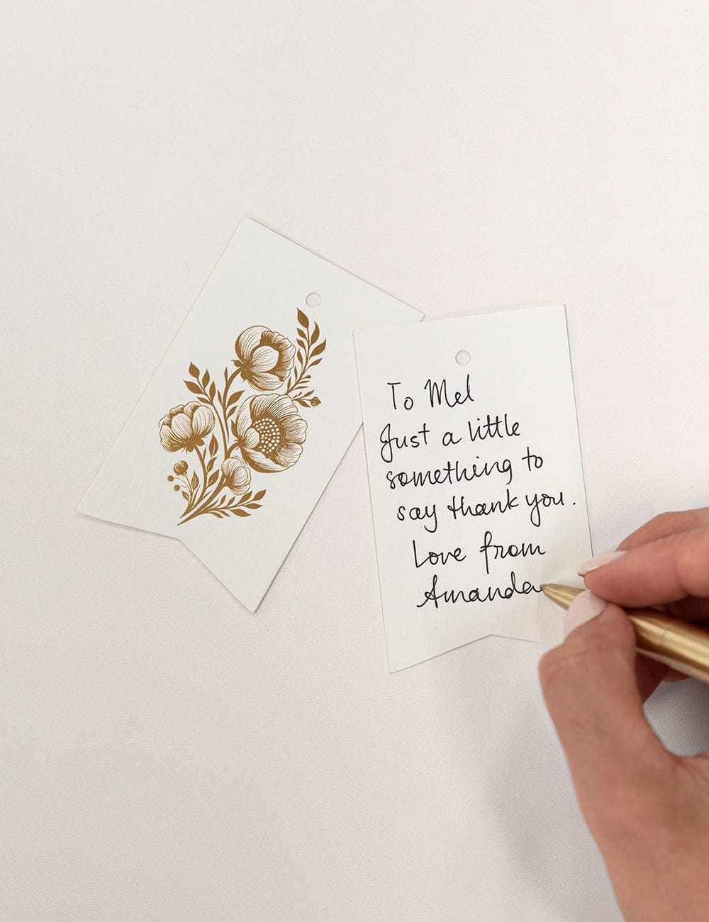 Floral - Single Tag