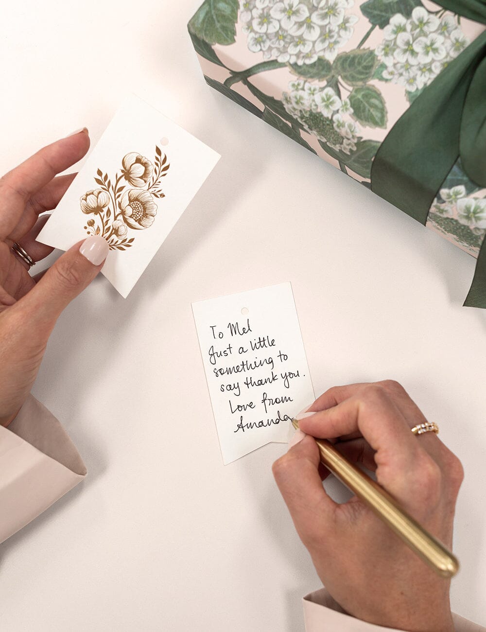 Floral - Single Tag