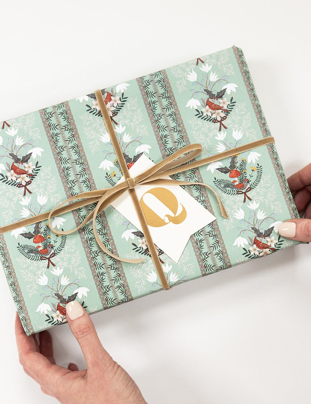 Q - Alphabet Gift Tag