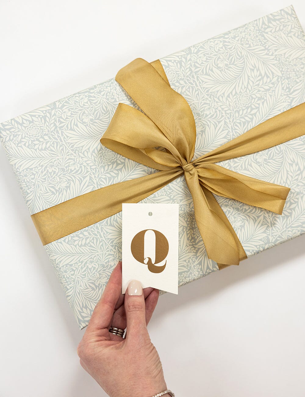 Q - Alphabet Gift Tag