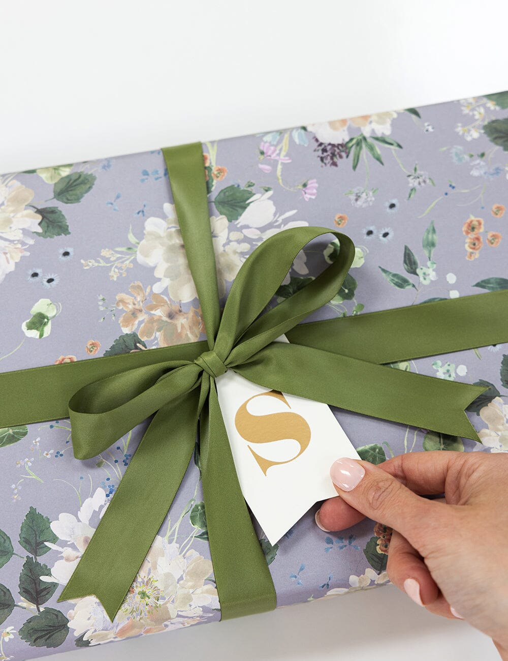 S - Single Alphabet Gift Tag Gift Tags Bespoke Letterpress 