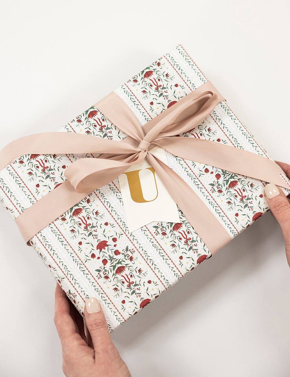 U - Alphabet Gift Tag