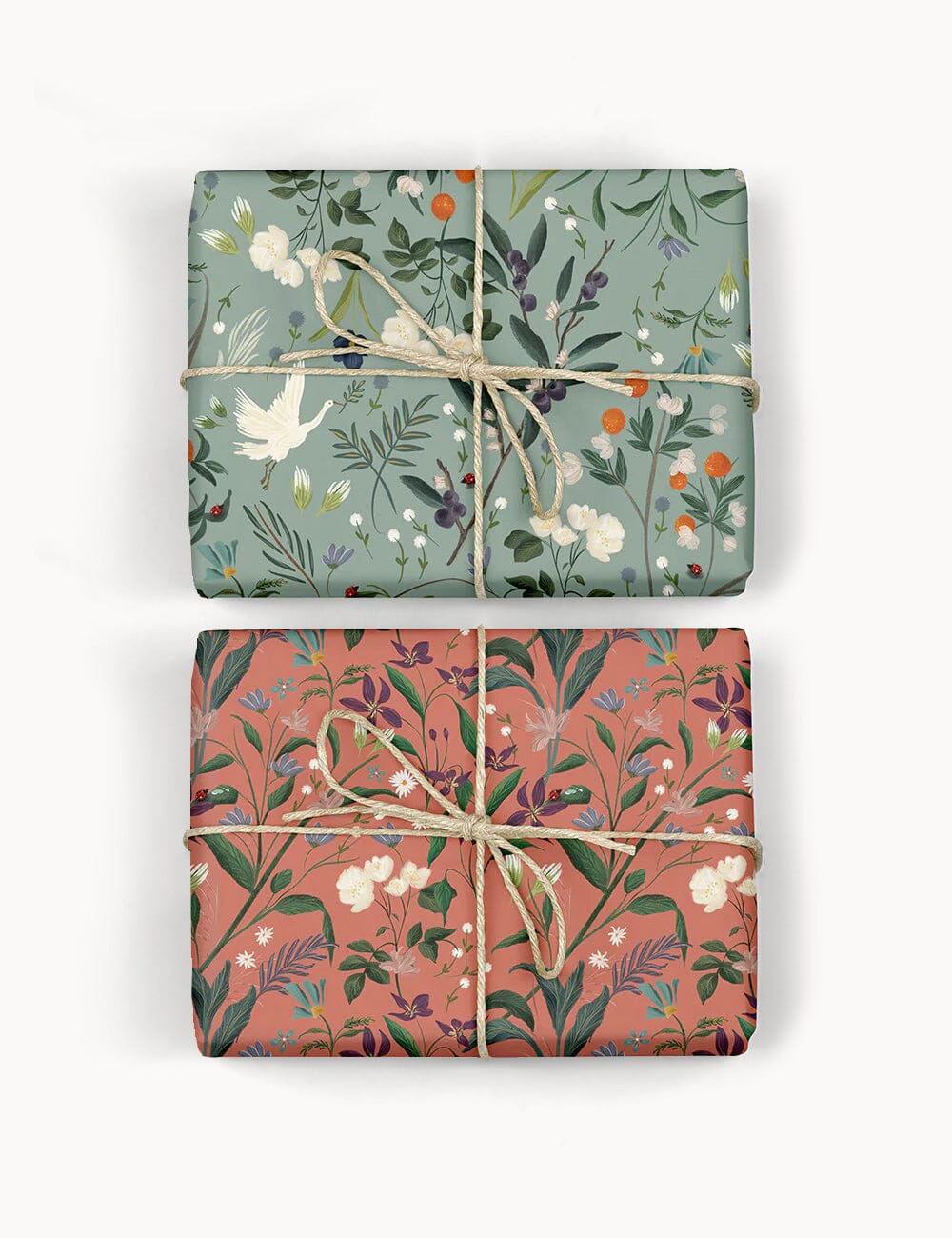 Cranes / Nancys Garden  6pk Gift Wrap