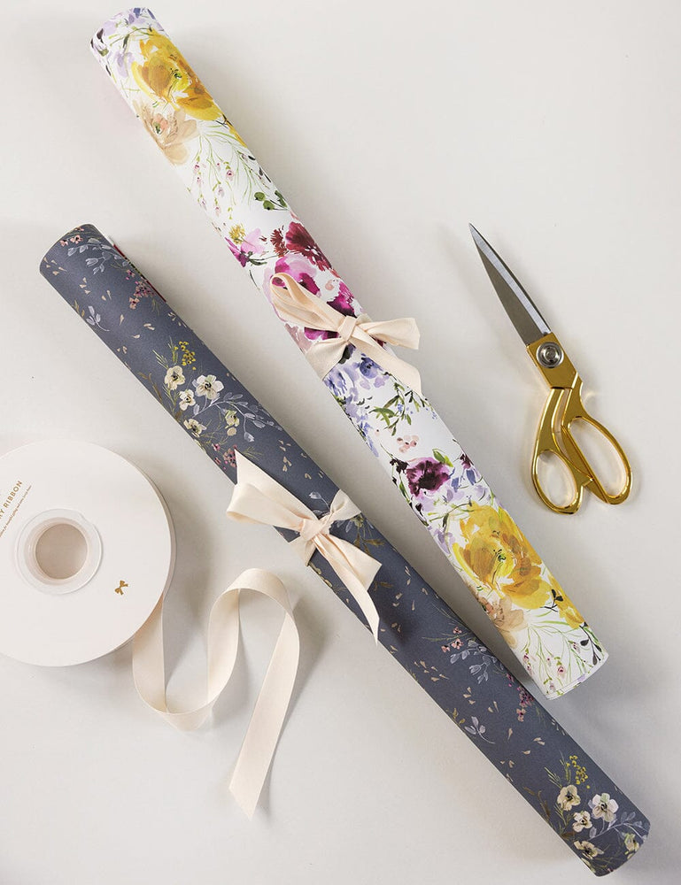 Wax Flower /Poppies Gift Wrap 100pk Gift Wrap Bespoke Letterpress 