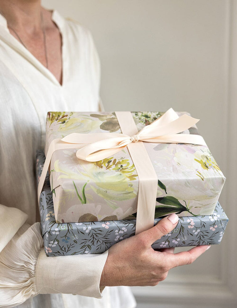 Peony Study/Primrose 6pk Gift Wrap Gift Wrap Bespoke Letterpress 