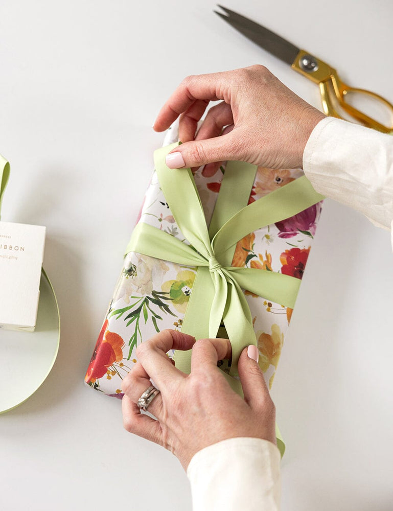 Ranunculus/Wildflowers Gift Wrap 100pk Gift Wrap Bespoke Letterpress 